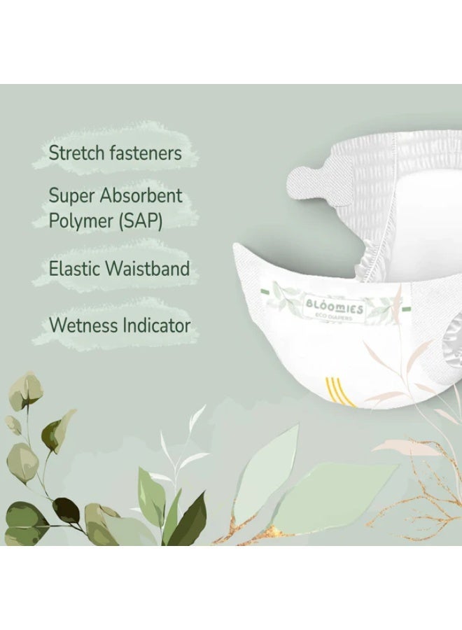 بلوميز حفاضات الأطفال بلوميز من الخيزران - المقاس 2 - 22 قطعة (3-8 كجم) - Image 5